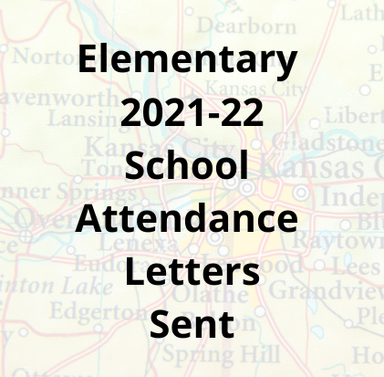  Elementary 2021-22 School Attendance Letters Graphic
